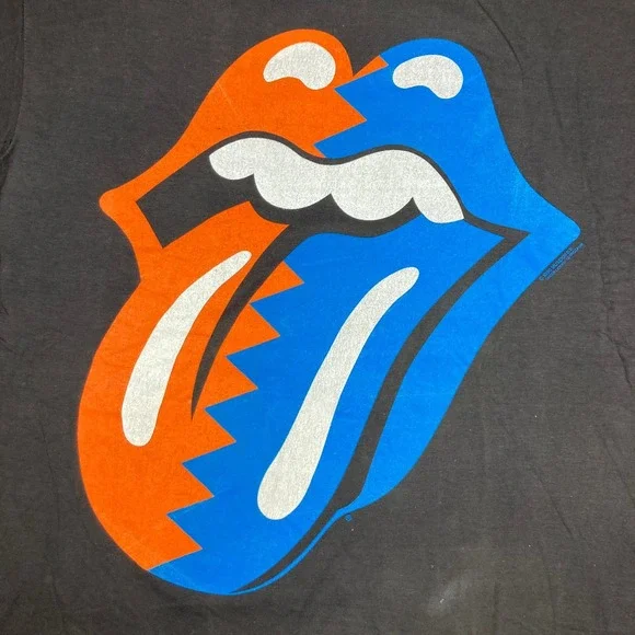 Vintage Rolling Stones Shirt Mens XL 1990 Europe Urban Jungle Steel Wheels 90s - Picture 3 of 16